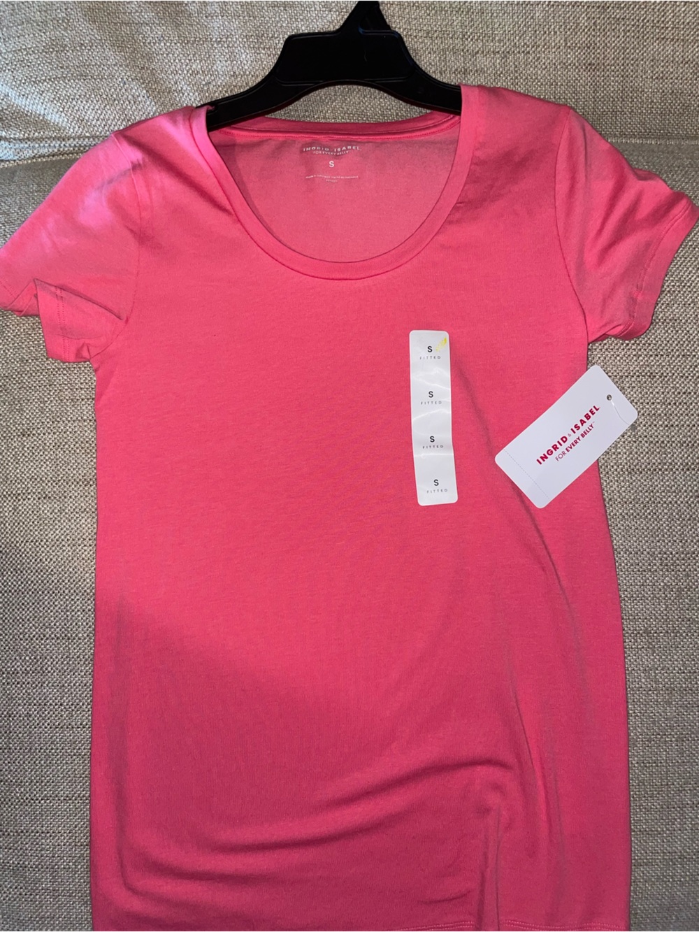 NWT softest material scoop neck maternity t shirt